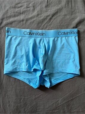 Calvin Klein Light Blue Stretch Boxer Briefs